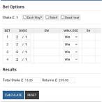 free bet calculator